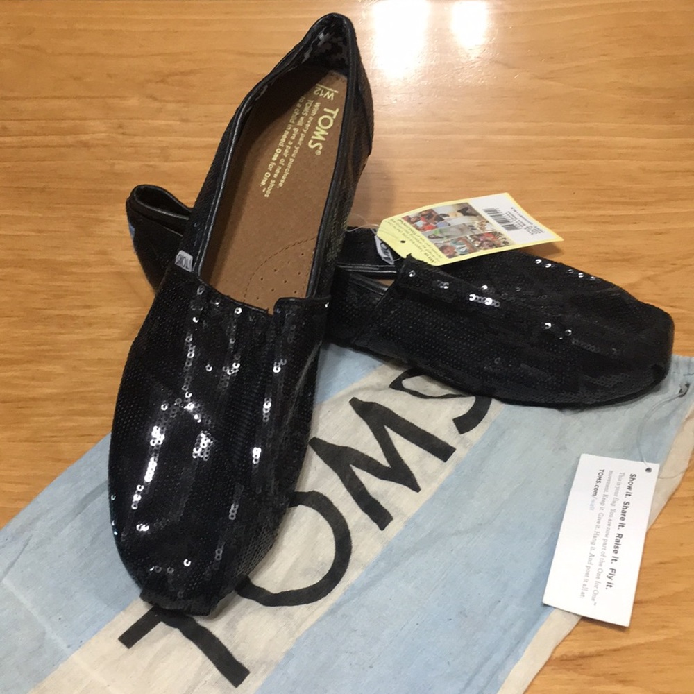 TOMS Sequined shoes